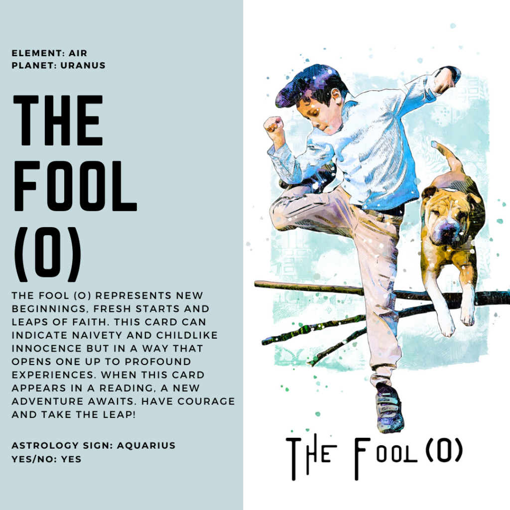 The Fool Major Arcana Card