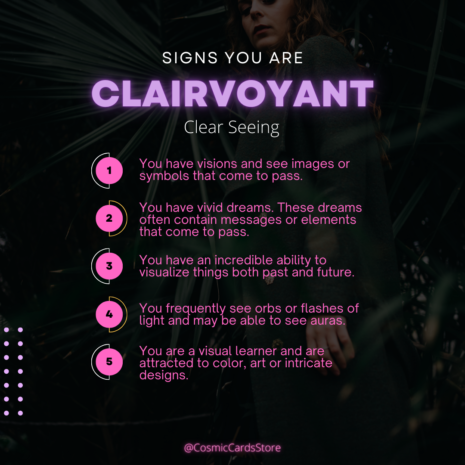 Clairvoyant Ability Listed