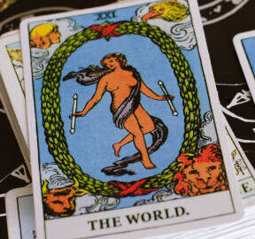 the World Tarot Card