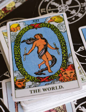 the World Tarot Card